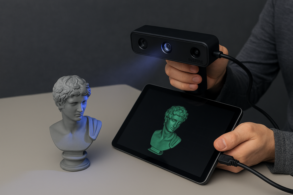 3D-Scan mit Revopoint Inspire